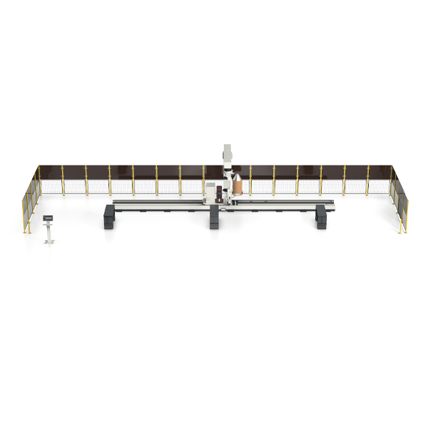 Cantilever series seven-axis welding workstation