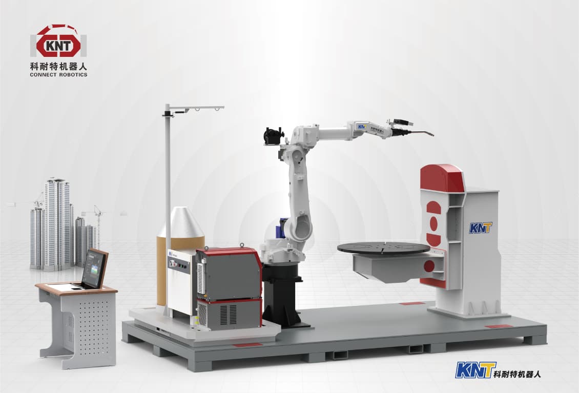 BW series L-shape postitoner welding workstation