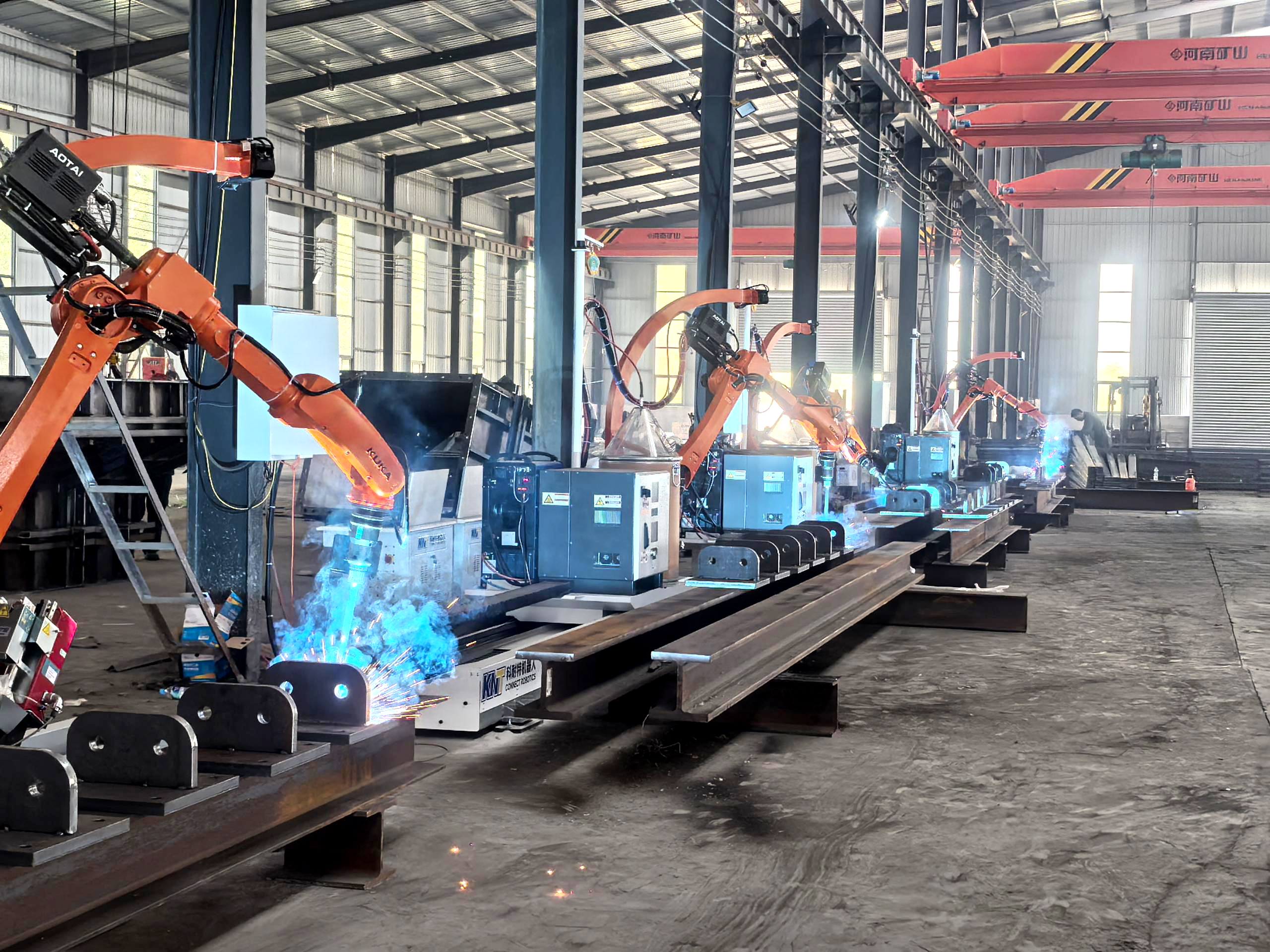 7-Axis Industrial Robot Welding Workstation Automated Arc Welding Robot for Steel Structure Welding - Image 3