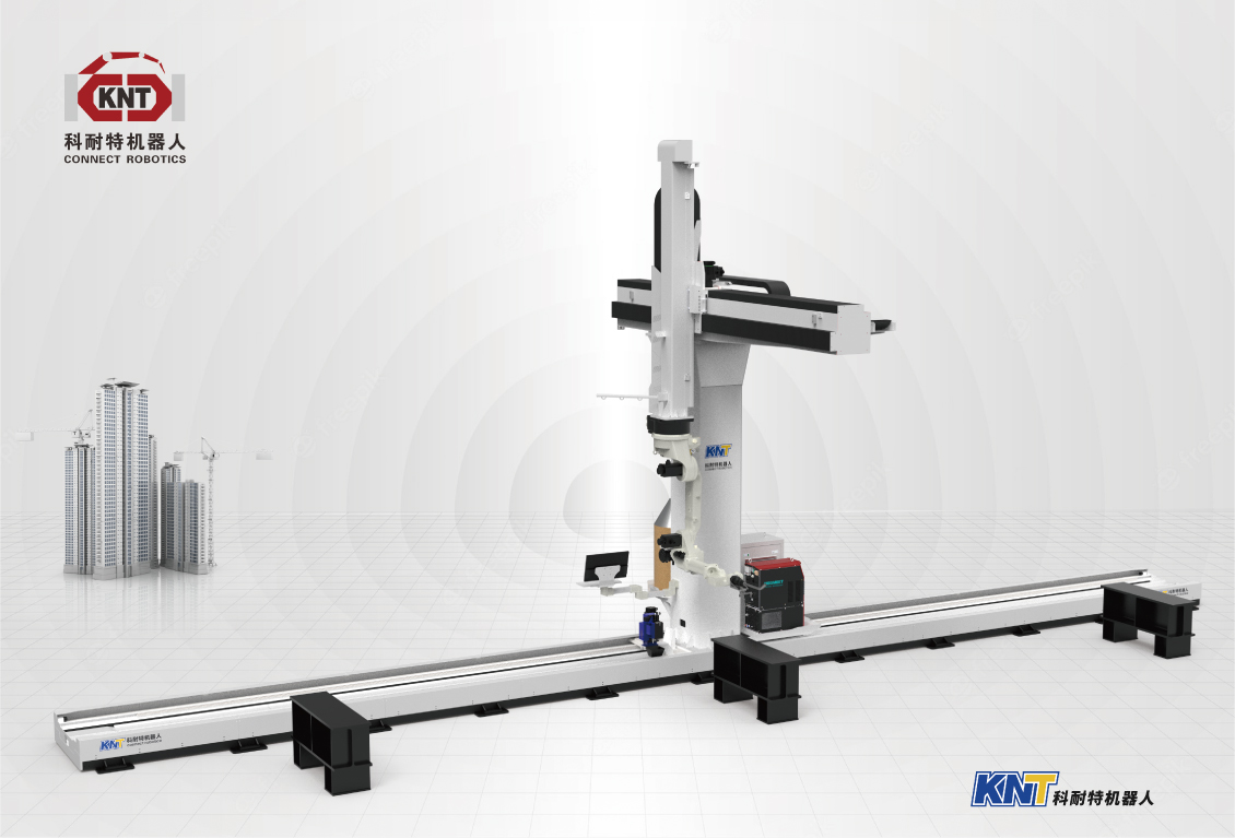 Nine-axis orbital cantilever welding station