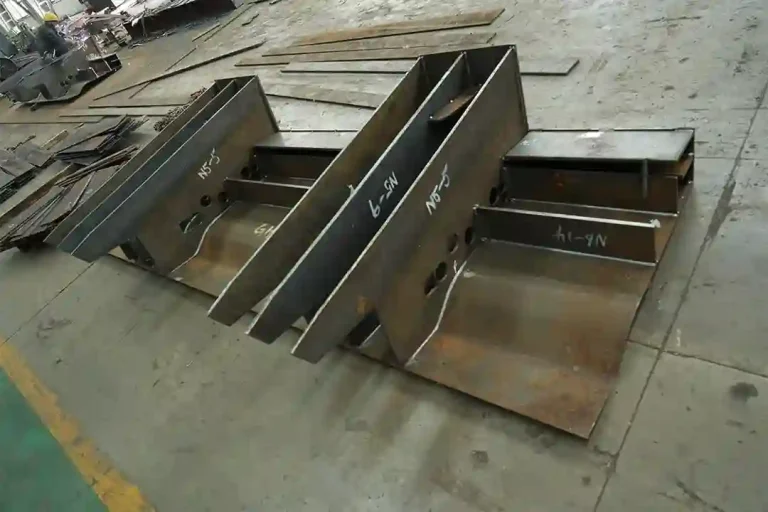 Steel structure guardrail