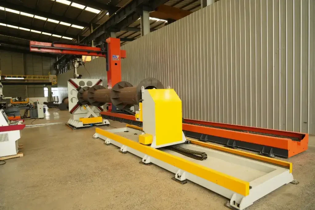 Extra-long Cantilever Lifting Welding Workstation