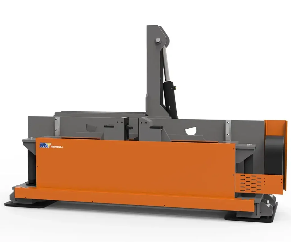 Folding arm flipping machine for workpiece turnover in welding production line