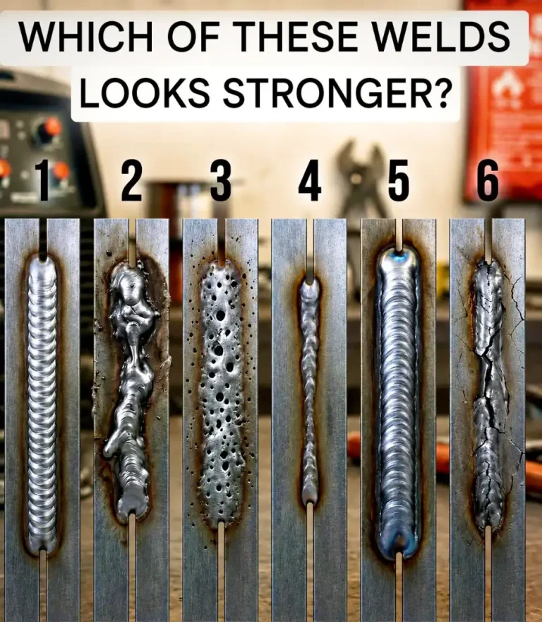 Differences Between the Weld Beads