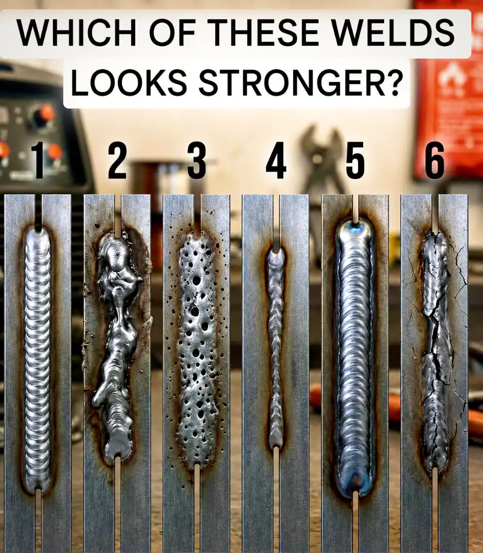 Differences Between the Weld Beads