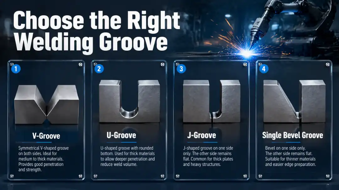 welding groove