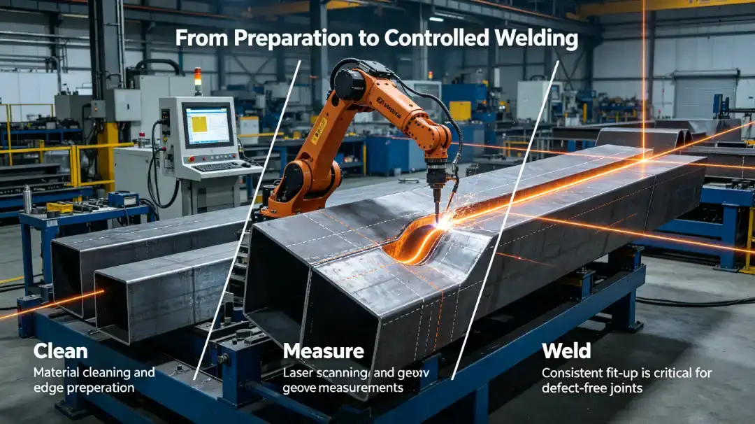 controlled welding